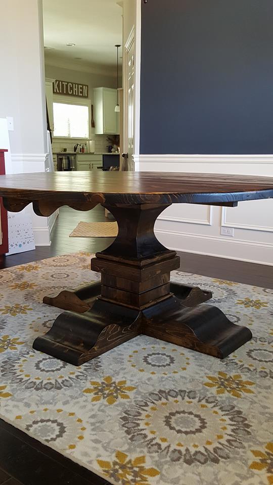 Round Pedestal Table