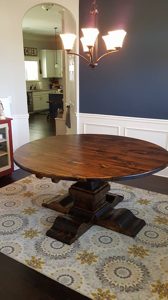 Round Pedestal Table