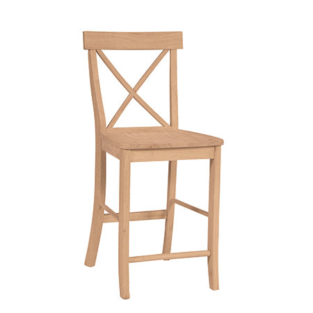 Single X Back Stool